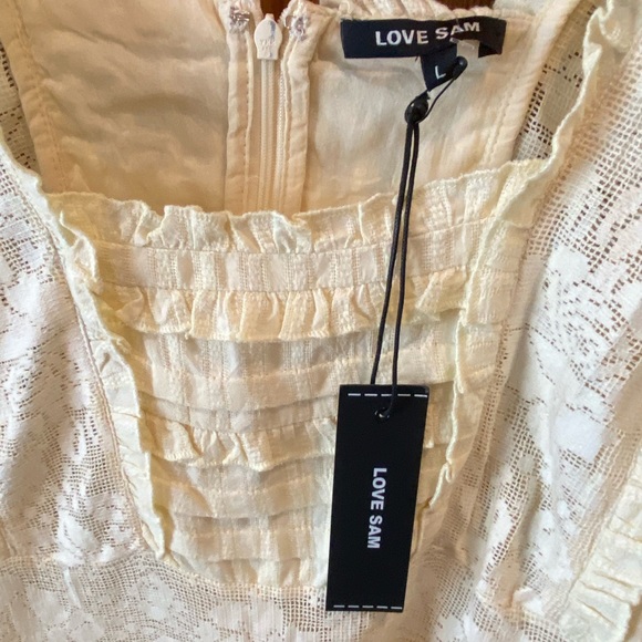 Love Sam Pretty Party Dress Size L NWT - Picture 6 of 6